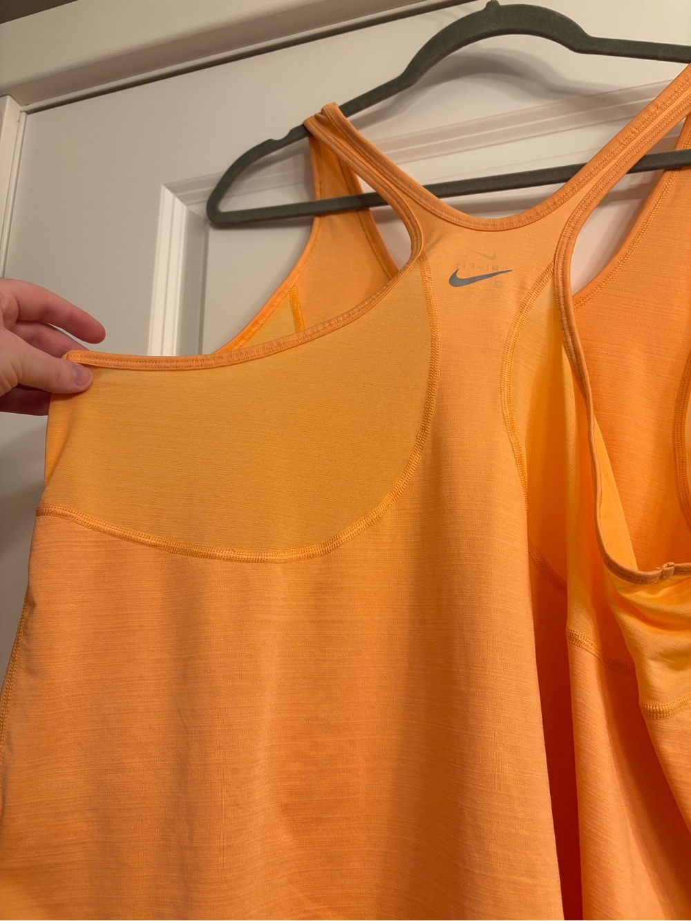 Nike Orange Racerback Performance Tank - Picture 5 of 8